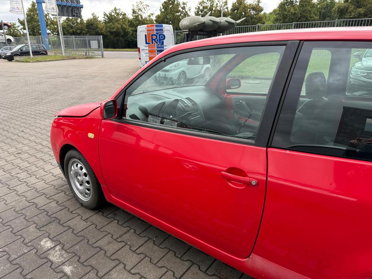 VW Lupo 6E 3L original Tür vorn links LP3G Flashrot Rohbau BJ99